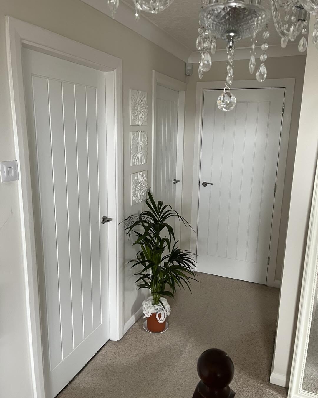 2040mm x 726mm x 44mm White Smooth Mexicano FD30 Internal Doors